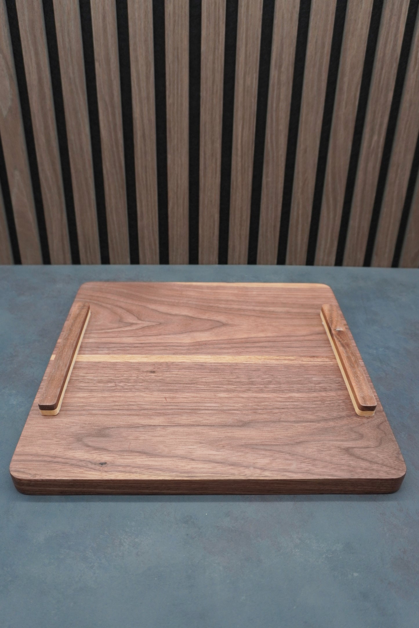 The Forge - Solid Walnut & Maple Hobby Tray