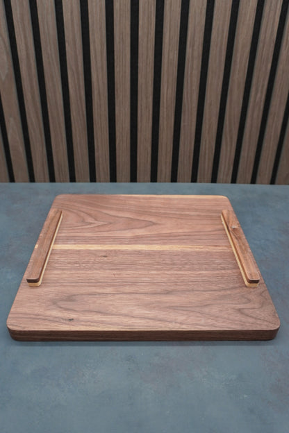 The Forge - Solid Walnut & Maple Hobby Tray