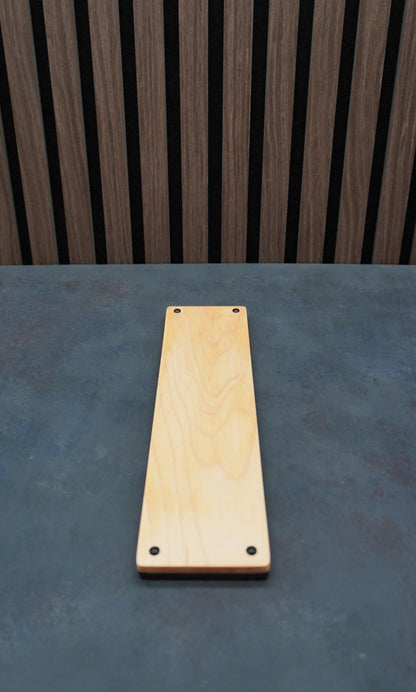The Keep - Magnetised Solid Walnut & Maple 10x 32mm Model Display
