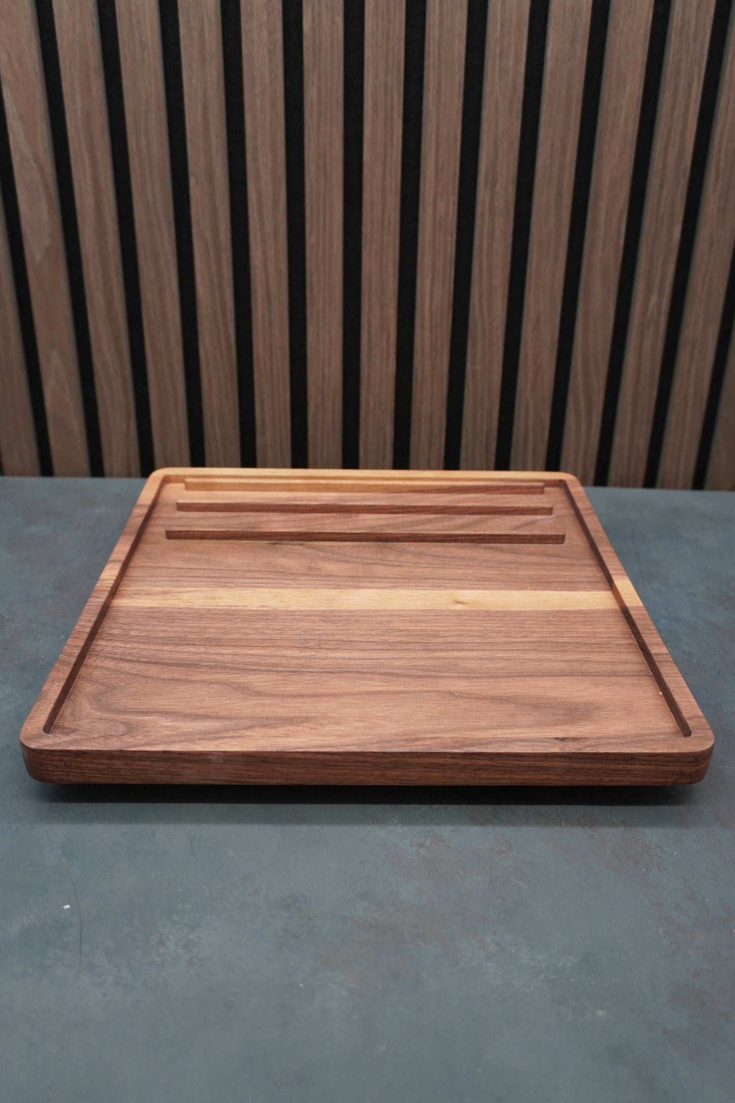The Forge - Solid Walnut & Maple Hobby Tray