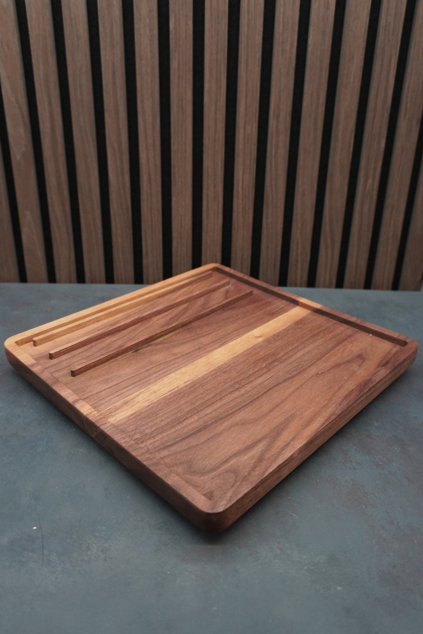 The Forge - Solid Walnut & Maple Hobby Tray