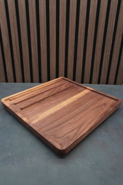 The Forge - Solid Walnut & Maple Hobby Tray